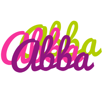 Abba flowers logo