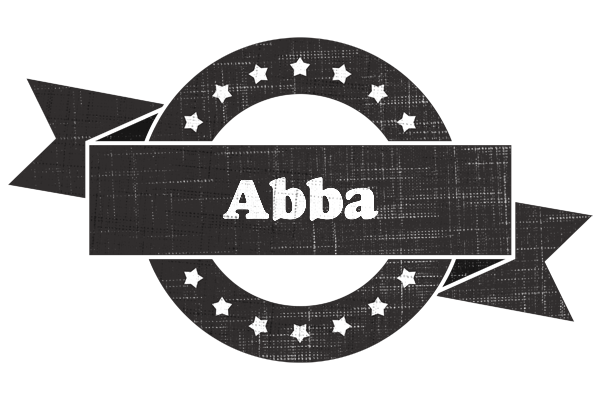 Abba grunge logo
