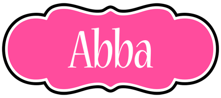 Abba invitation logo