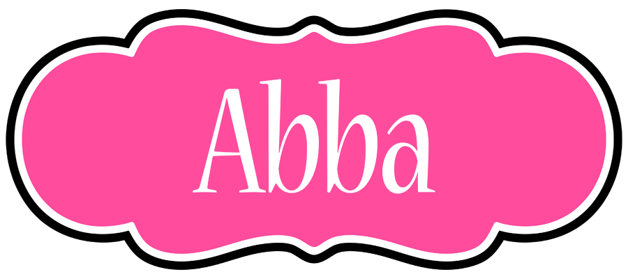 Abba invitation logo