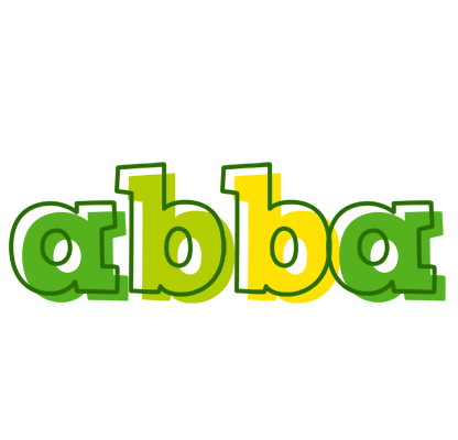 Abba juice logo