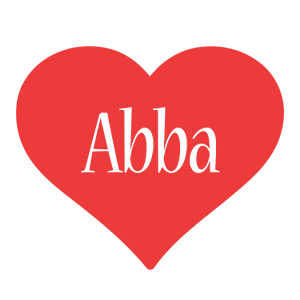 Abba love logo