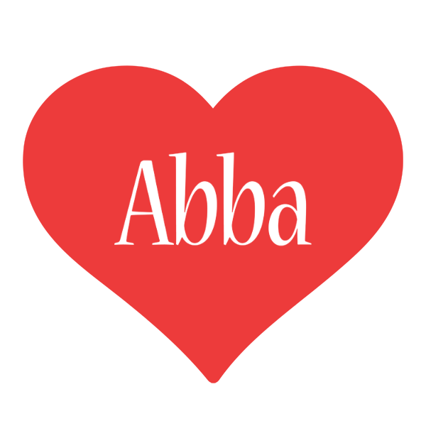 Abba love logo