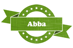 Abba natural logo