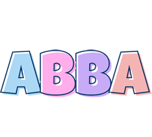 Abba pastel logo