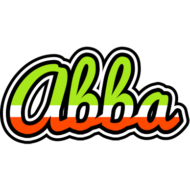 Abba superfun logo