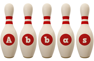 Abbas bowling-pin logo