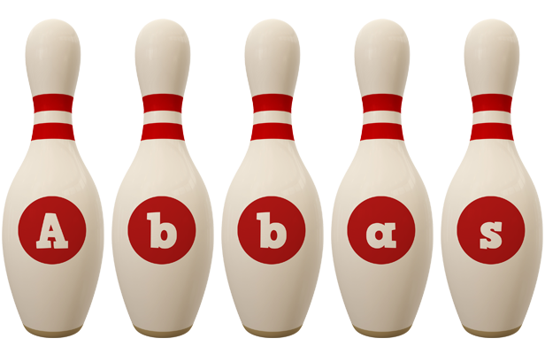 Abbas bowling-pin logo