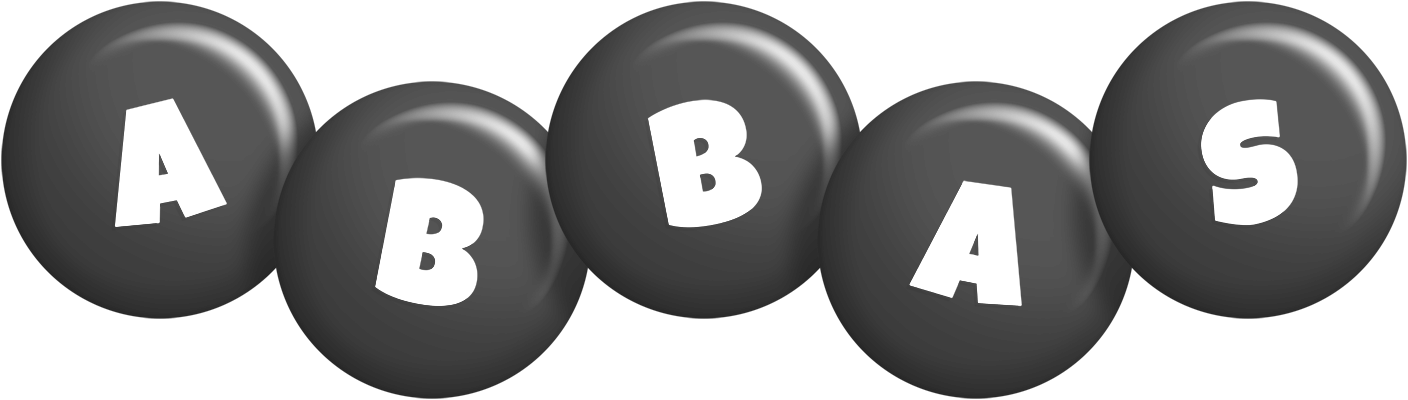 Abbas candy-black logo