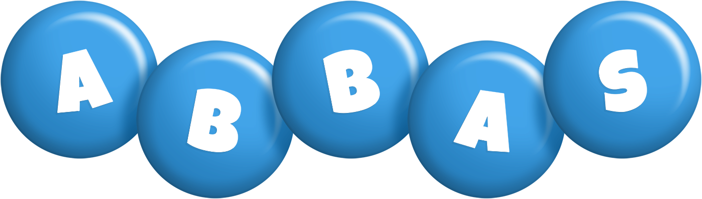 Abbas candy-blue logo