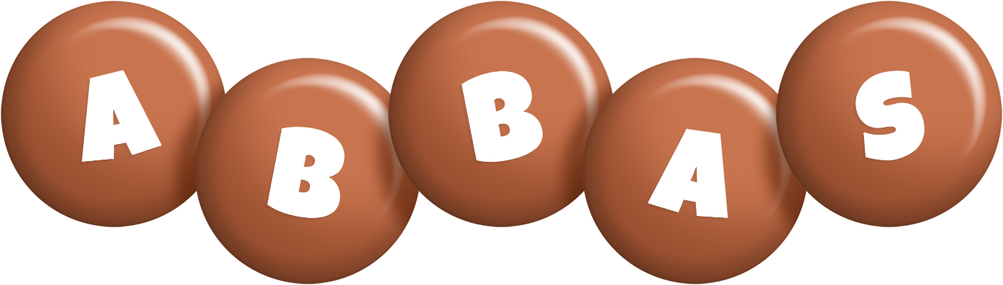 Abbas candy-brown logo