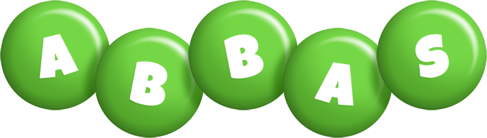 Abbas candy-green logo