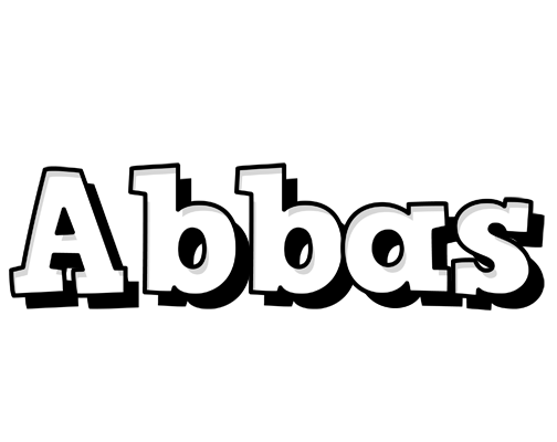 Abbas snowing logo