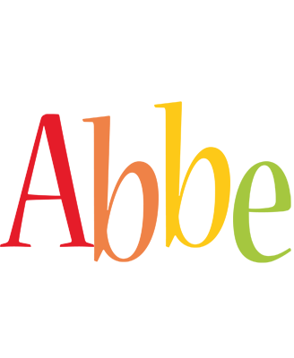 Abbe birthday logo