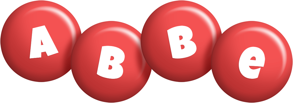 Abbe candy-red logo
