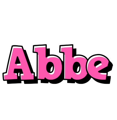 Abbe girlish logo