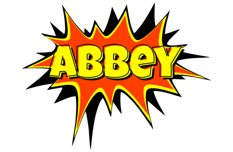 Abbey bazinga logo