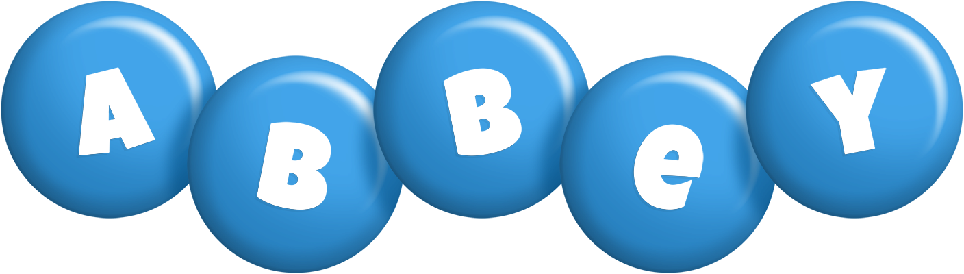 Abbey candy-blue logo