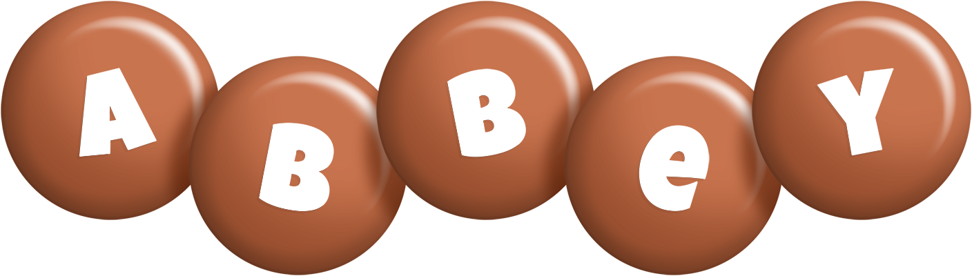 Abbey candy-brown logo