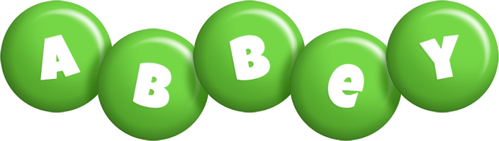 Abbey candy-green logo