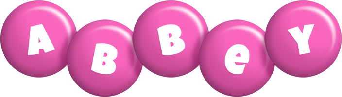 Abbey candy-pink logo