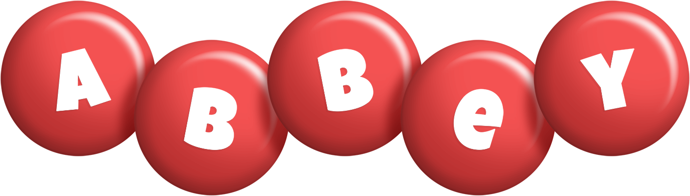 Abbey candy-red logo
