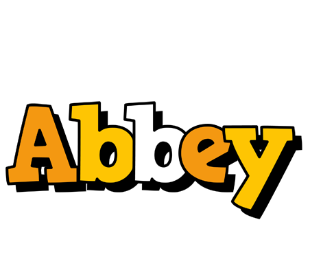 Abbey cartoon logo