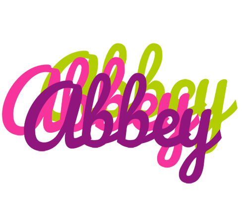 Abbey flowers logo