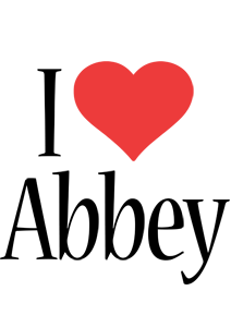 Abbey i-love logo