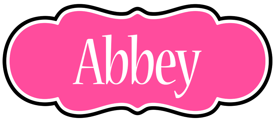Abbey invitation logo