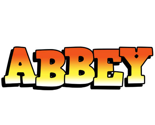 Abbey sunset logo