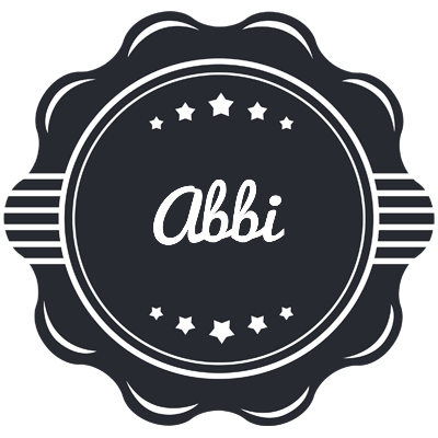 Abbi badge logo