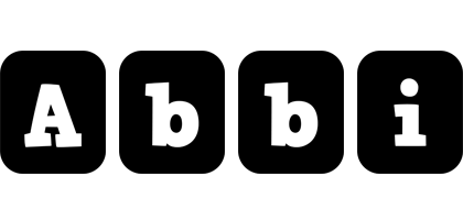 Abbi box logo