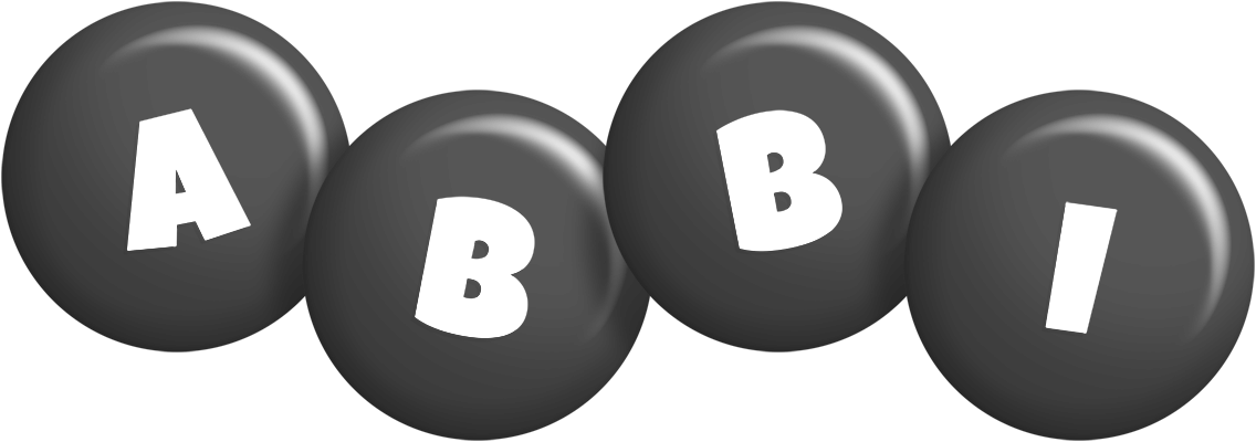 Abbi candy-black logo