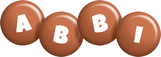 Abbi candy-brown logo