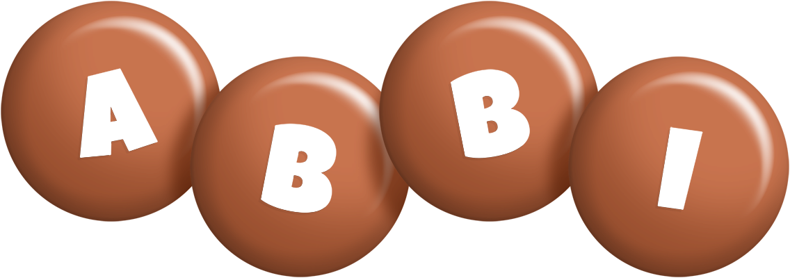 Abbi candy-brown logo