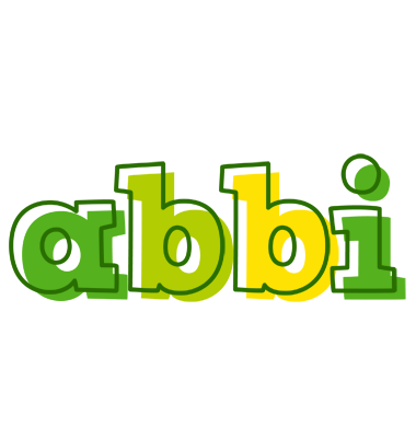Abbi juice logo