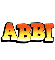 Abbi sunset logo