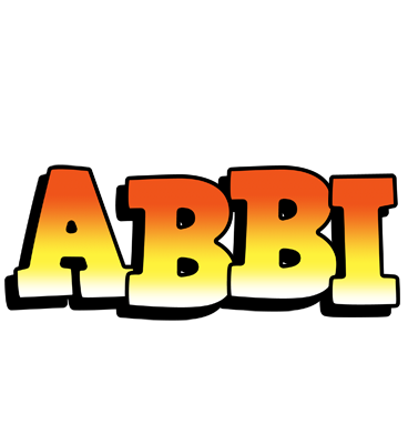 Abbi sunset logo
