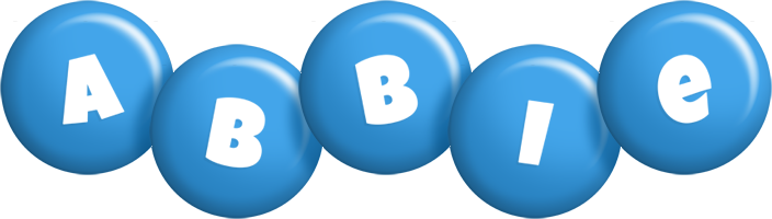 Abbie candy-blue logo