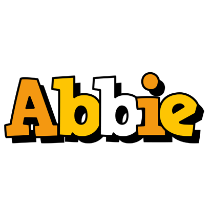 Abbie cartoon logo