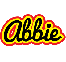 Abbie flaming logo