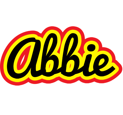 Abbie flaming logo