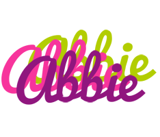 Abbie flowers logo