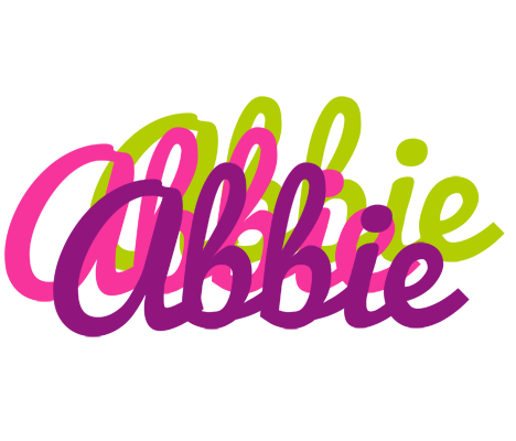 Abbie flowers logo