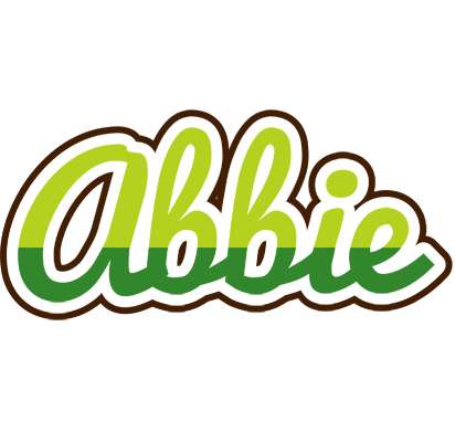 Abbie golfing logo
