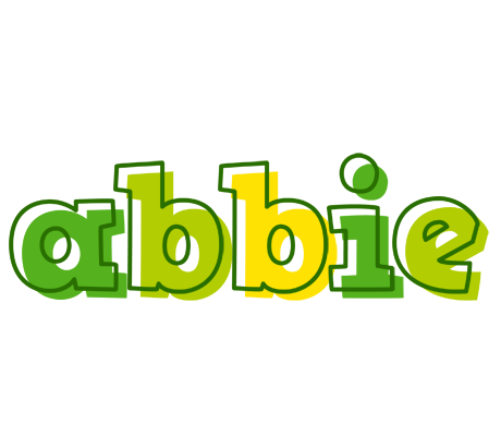 Abbie juice logo