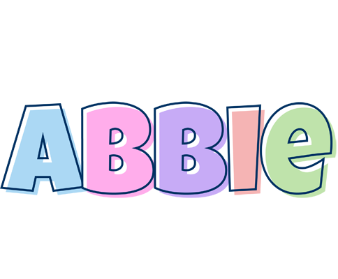 Abbie pastel logo