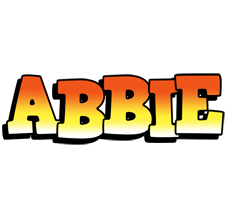 Abbie sunset logo