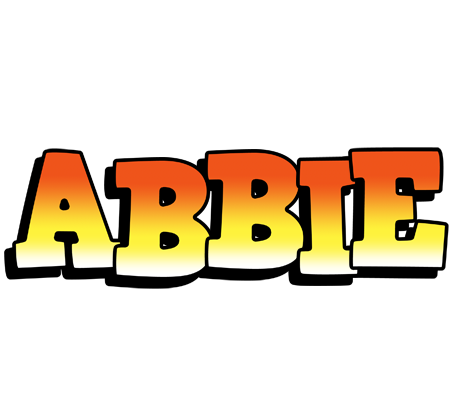 Abbie sunset logo